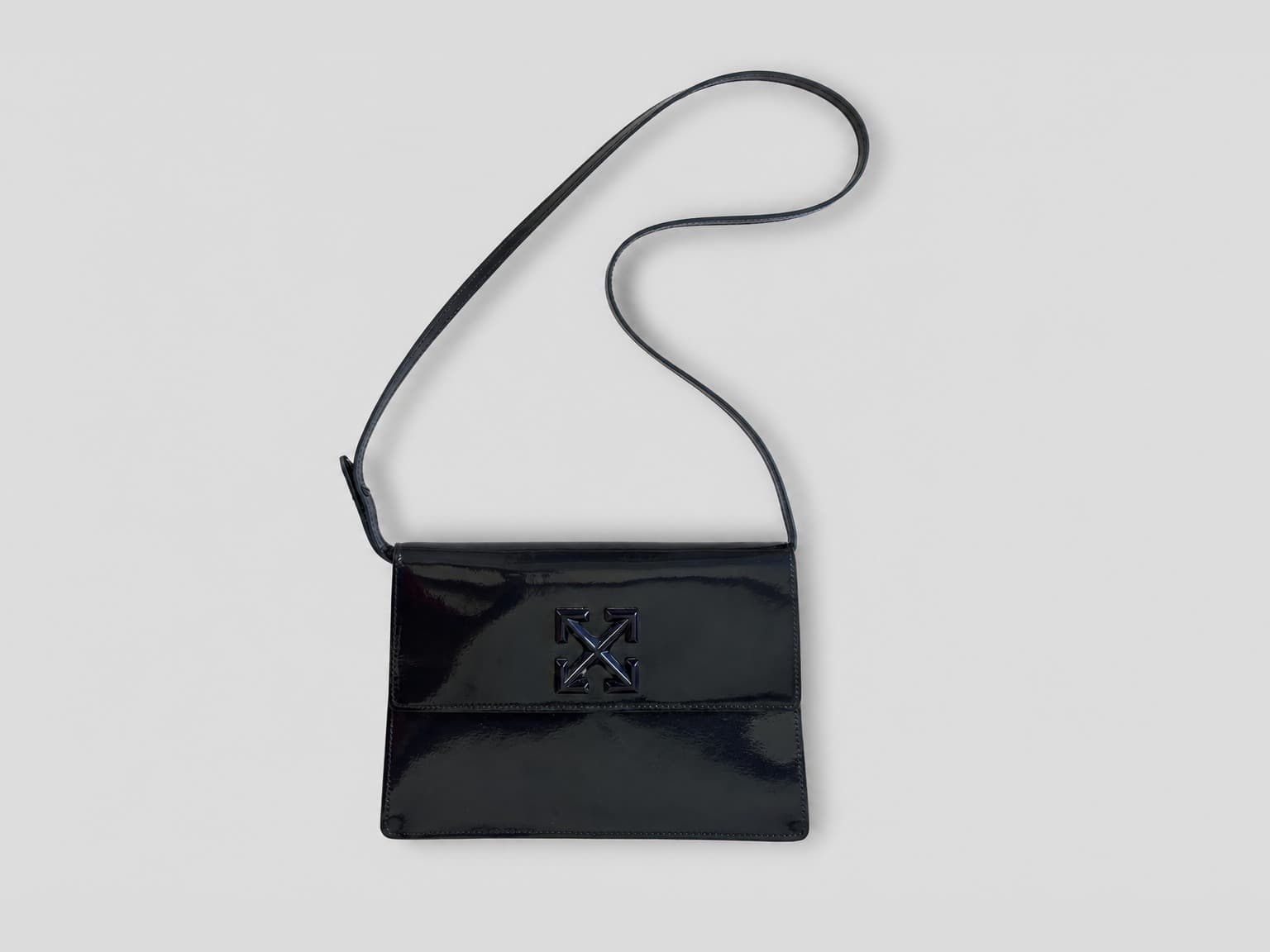 תיק צד לכה של Off-White